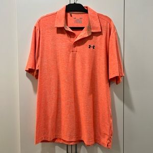 Under Armour Men’s Golf Polo - Orange